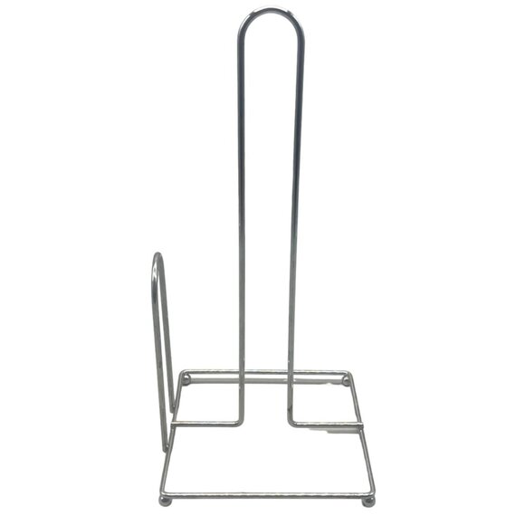 mainstays paper towel holder metal footed square bottom 12x6x6" READ - Picture 1 of 5